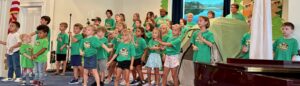 Children in VBS 2025 at FBC Mebane and New Life Church
