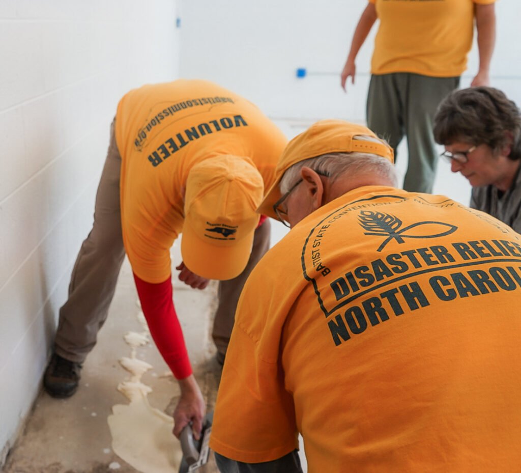 Rebuilding after a disaster