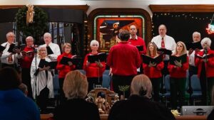 Choir led by Traditional Choir Director Kolton Black
