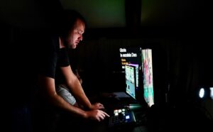 First Baptist Church-Mebane Director of Production Dakoda Black on sound