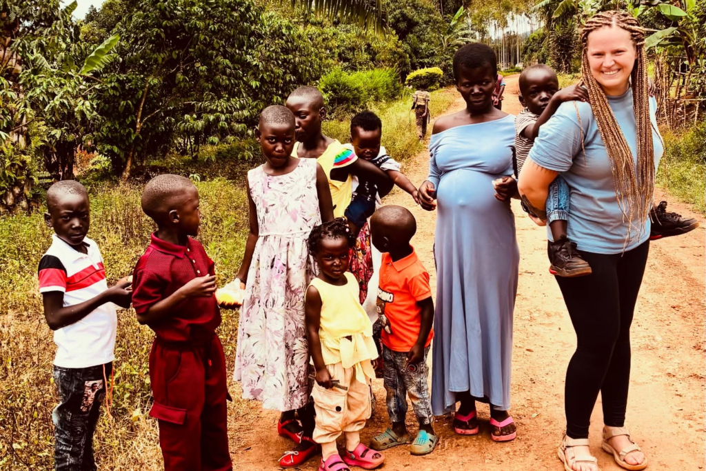 Shanna Sullivan in Wabinyira Uganda