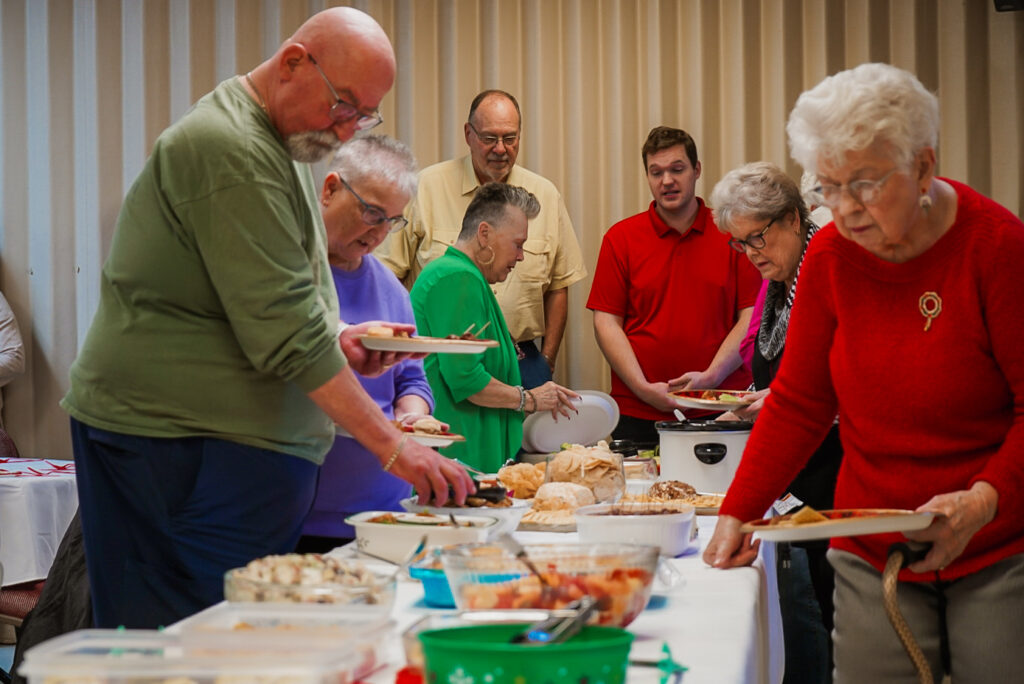 JOY group lunch is a senior ministry offering fellowship for seniors