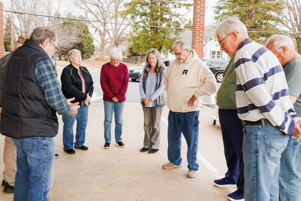FBCM Senior group creating community by serving together