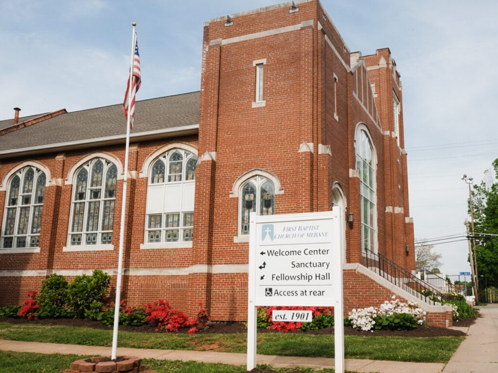 Downtown campus of First Baptist Church-Mebane campus